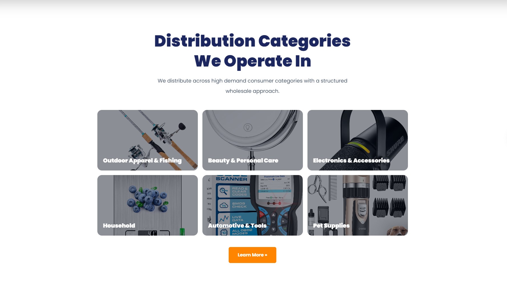 GNL Sourcing category coverage